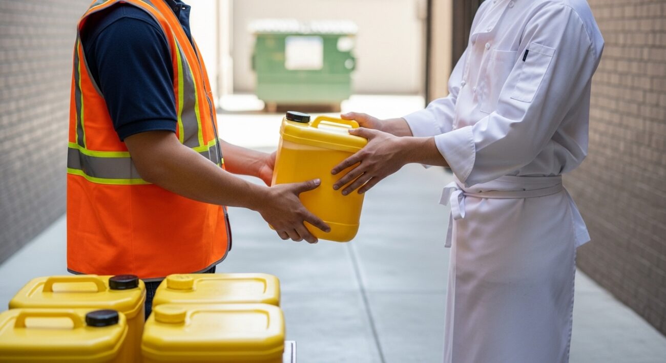 used cooking oil disposal